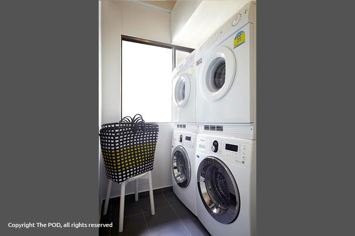 Free use of laundry facilities