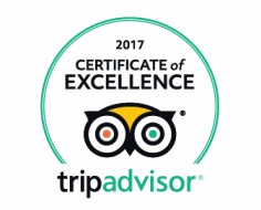 2017 Tripadvisor Certificate of Excellence