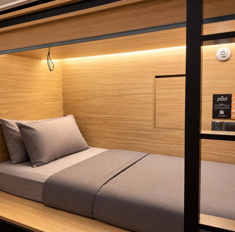 Side Entry Single Pod The POD Boutique Capsule Hotel Singapore Side Entry Single Pod The POD Boutique Capsule Hotel Singapore